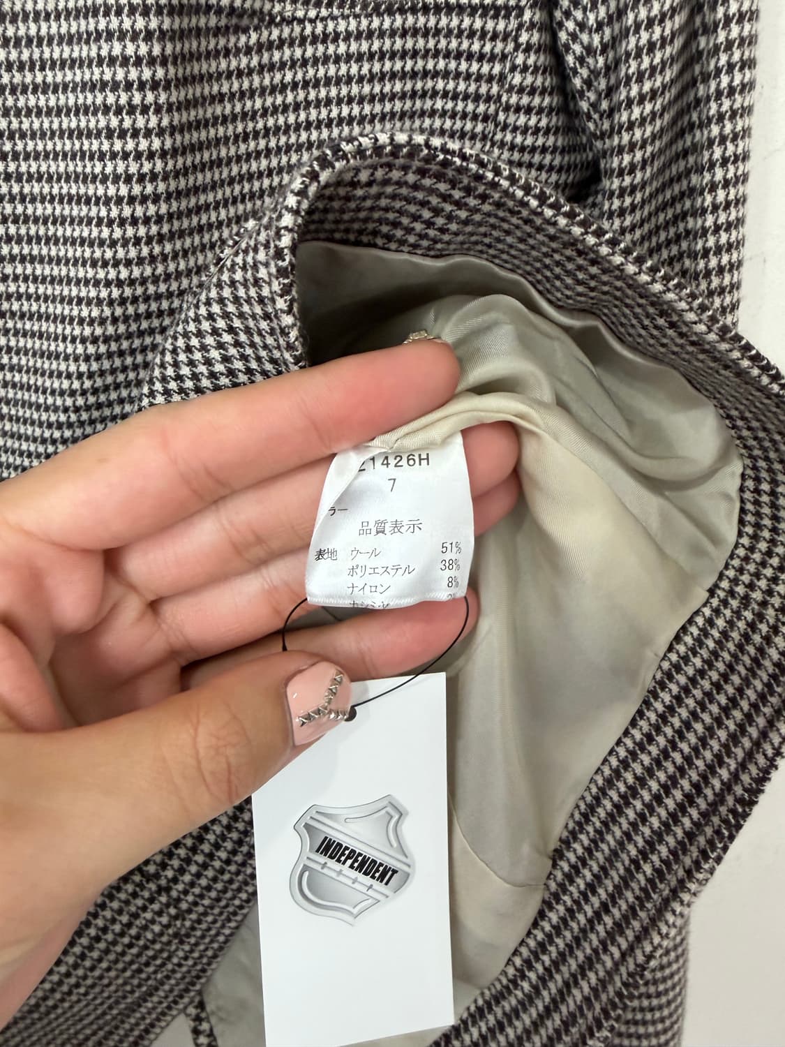 comia 버튼 테일러드 자켓 (MADE IN JAPAN) 상품이미지4