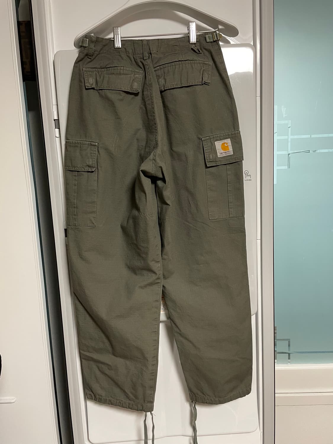 칼하트 wip 카키 카고 바지 상품이미지1
