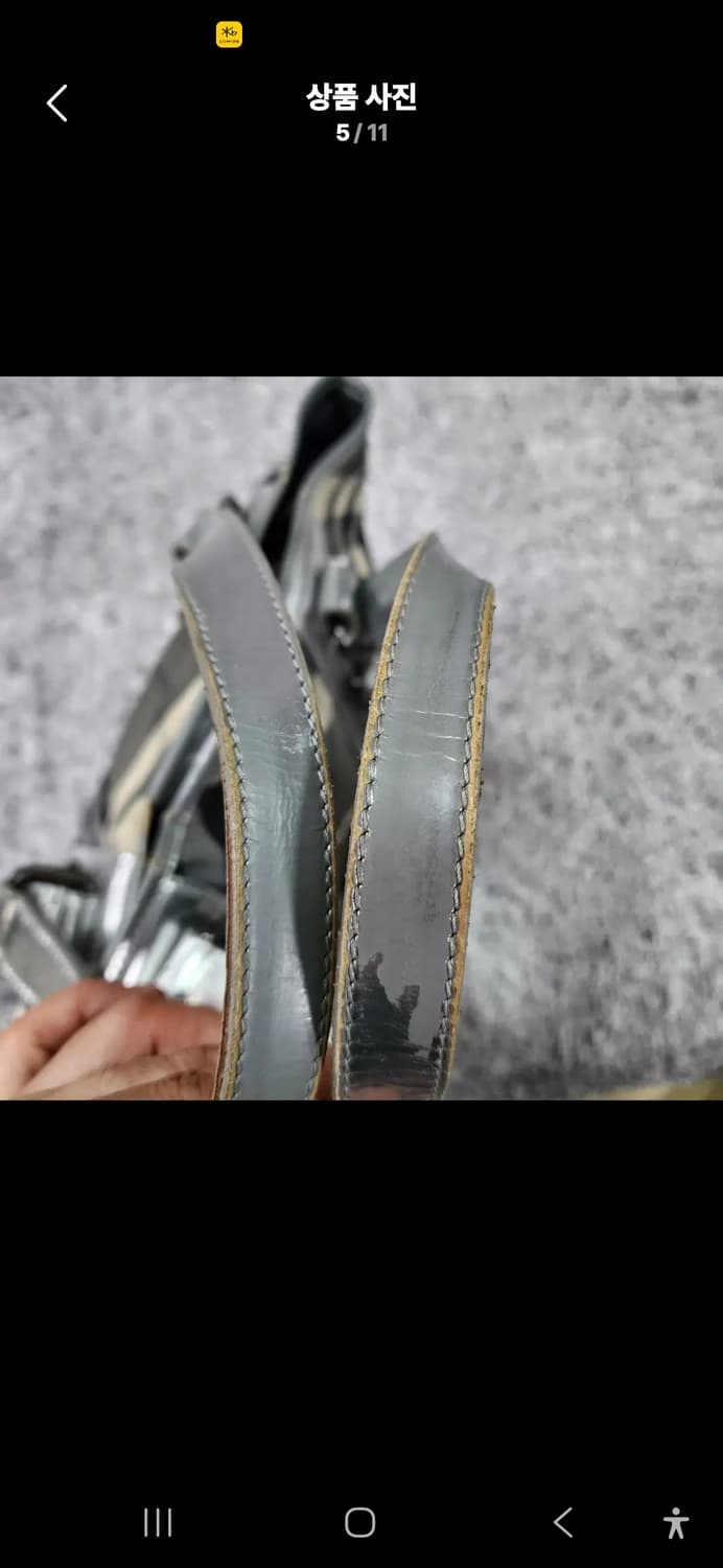 버버리 나일론 체크 쇼퍼백 숄더백 상품이미지4