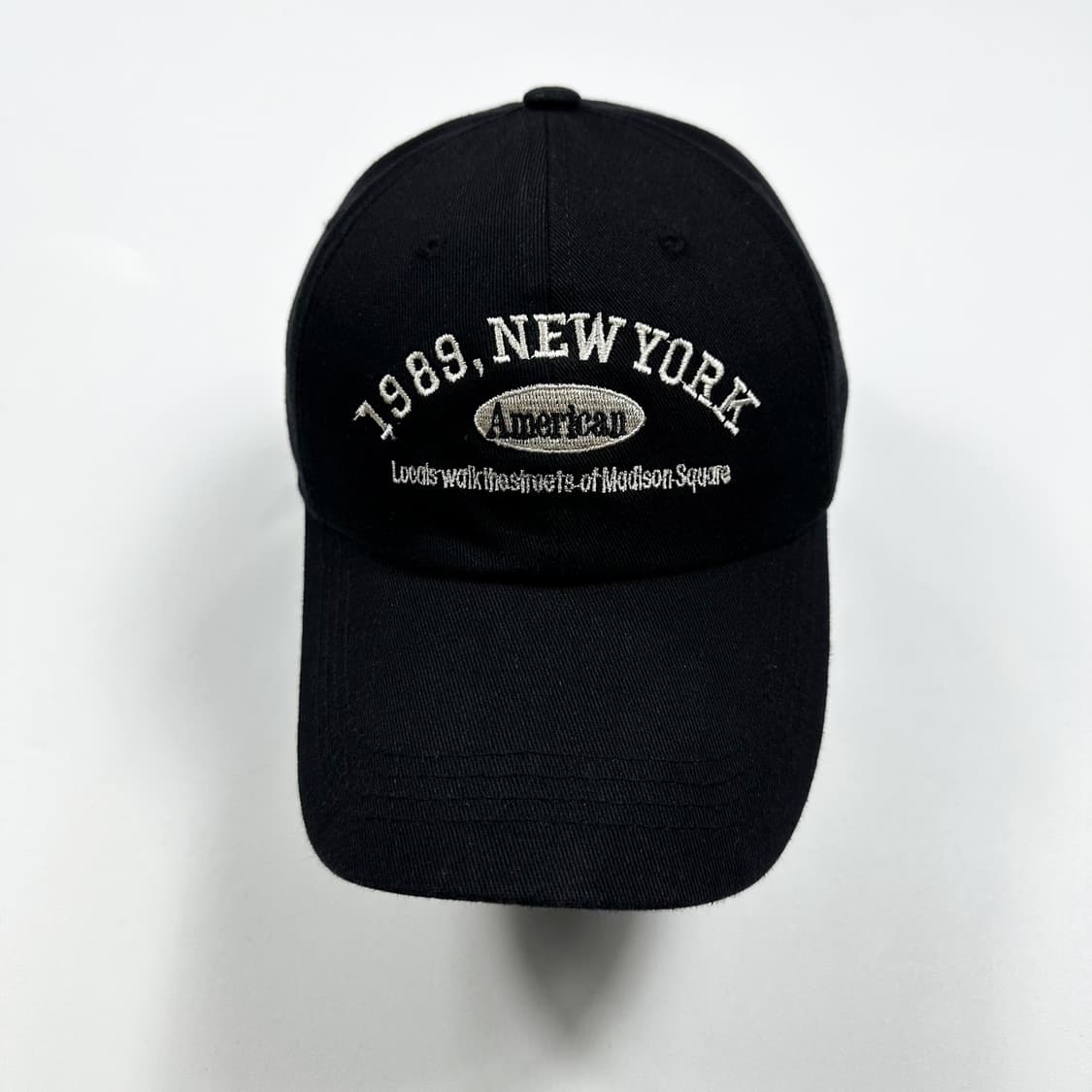 VTG 빈티지 뉴욕 블랙 자수 볼캡 모자 상품이미지2