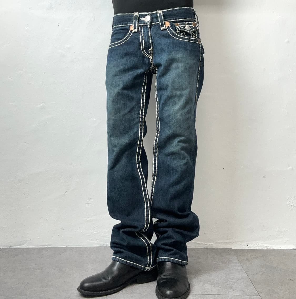 True Religion Ricky Super T Straight Den 상품이미지2