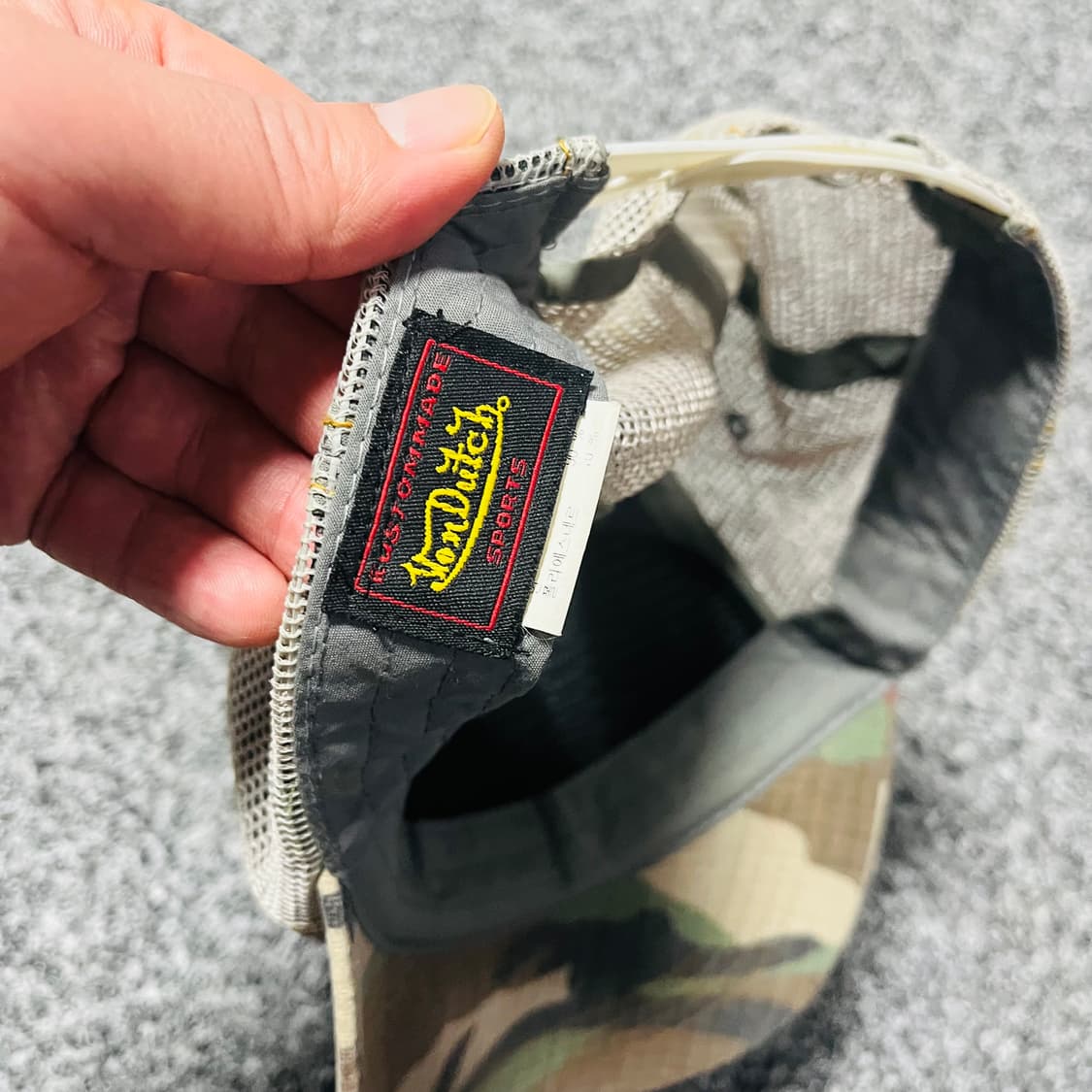 본더치 카모 매쉬 볼캡  상품이미지5