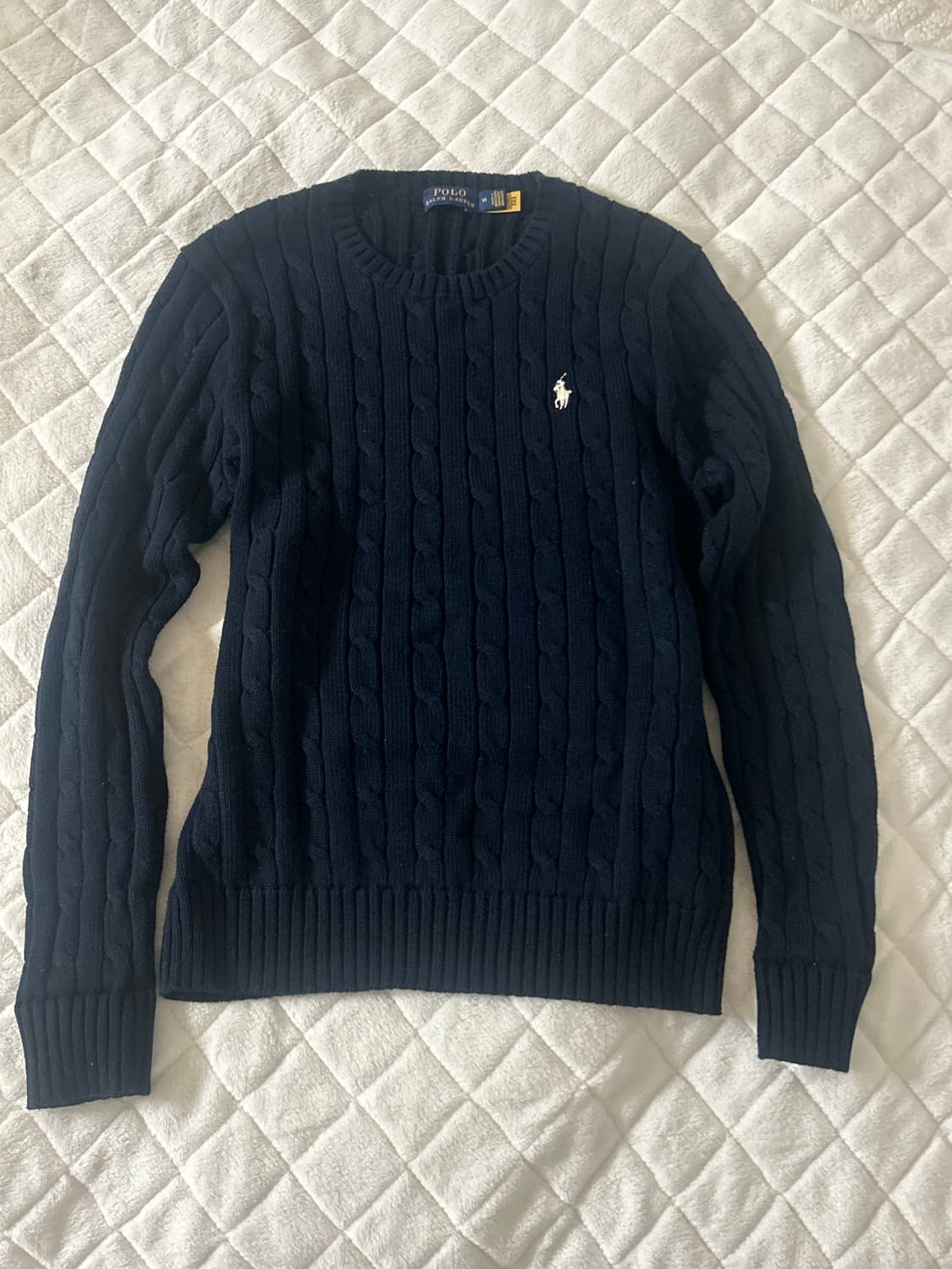 폴로 랄프로렌 네이비색 니트(M사이즈) 상품이미지1