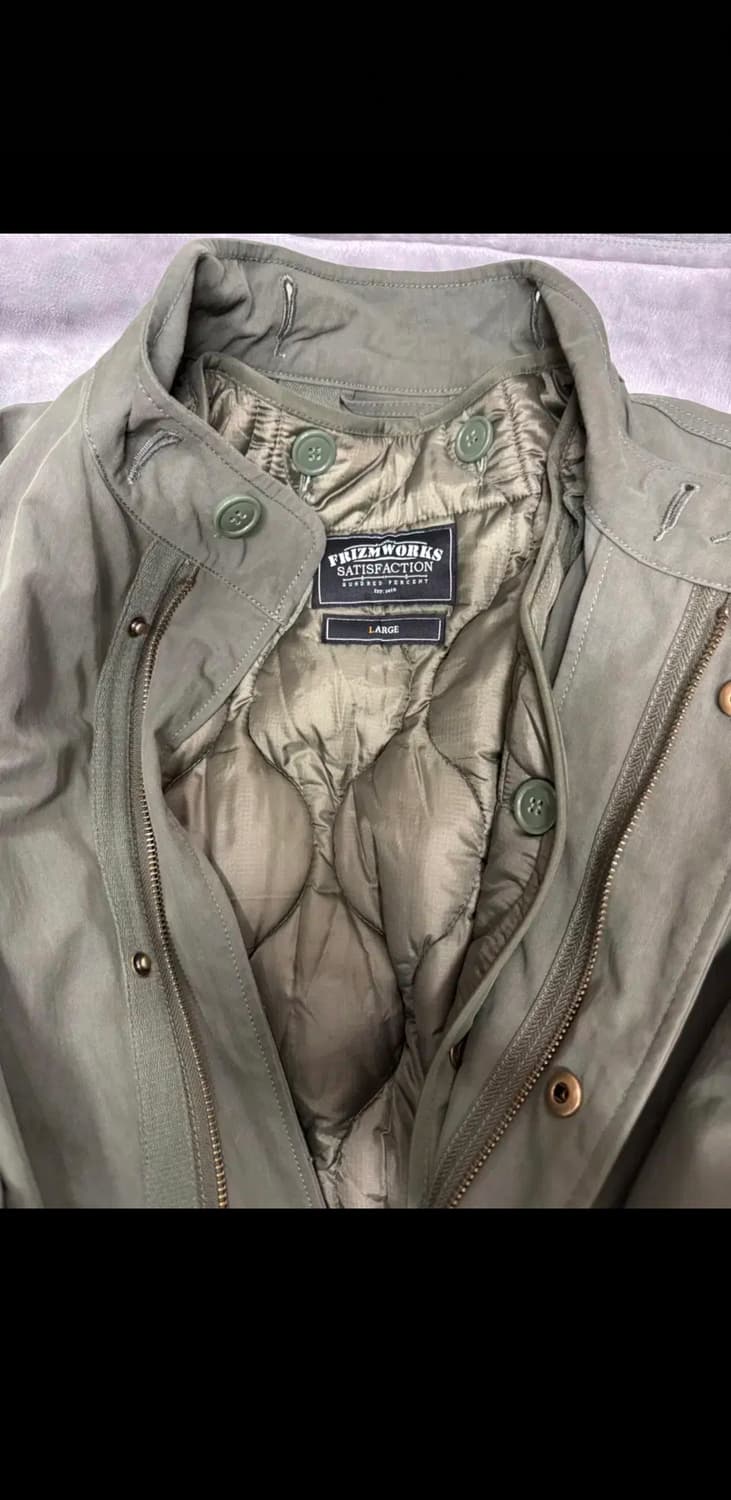 프리즘웍스 m65 피쉬테일 파카 L사이즈 상품이미지3