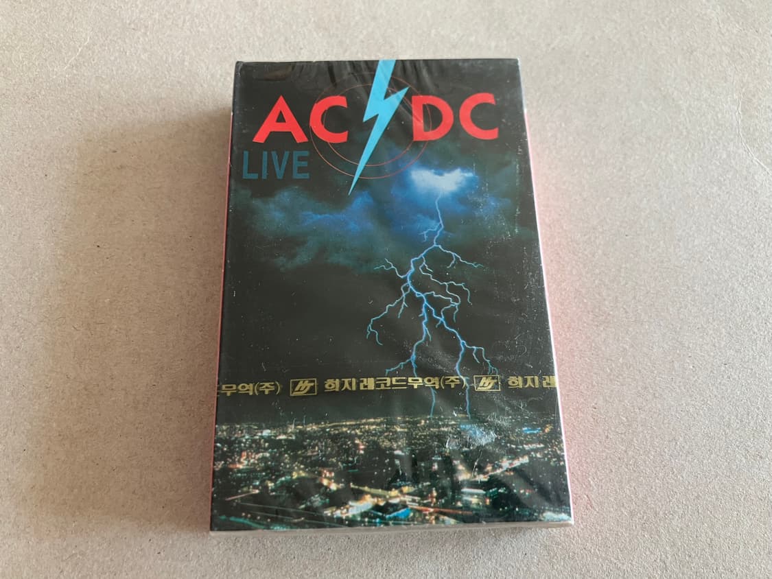 AC⚡️DC 에이시디시 미개봉 카세트테이프 상품이미지1