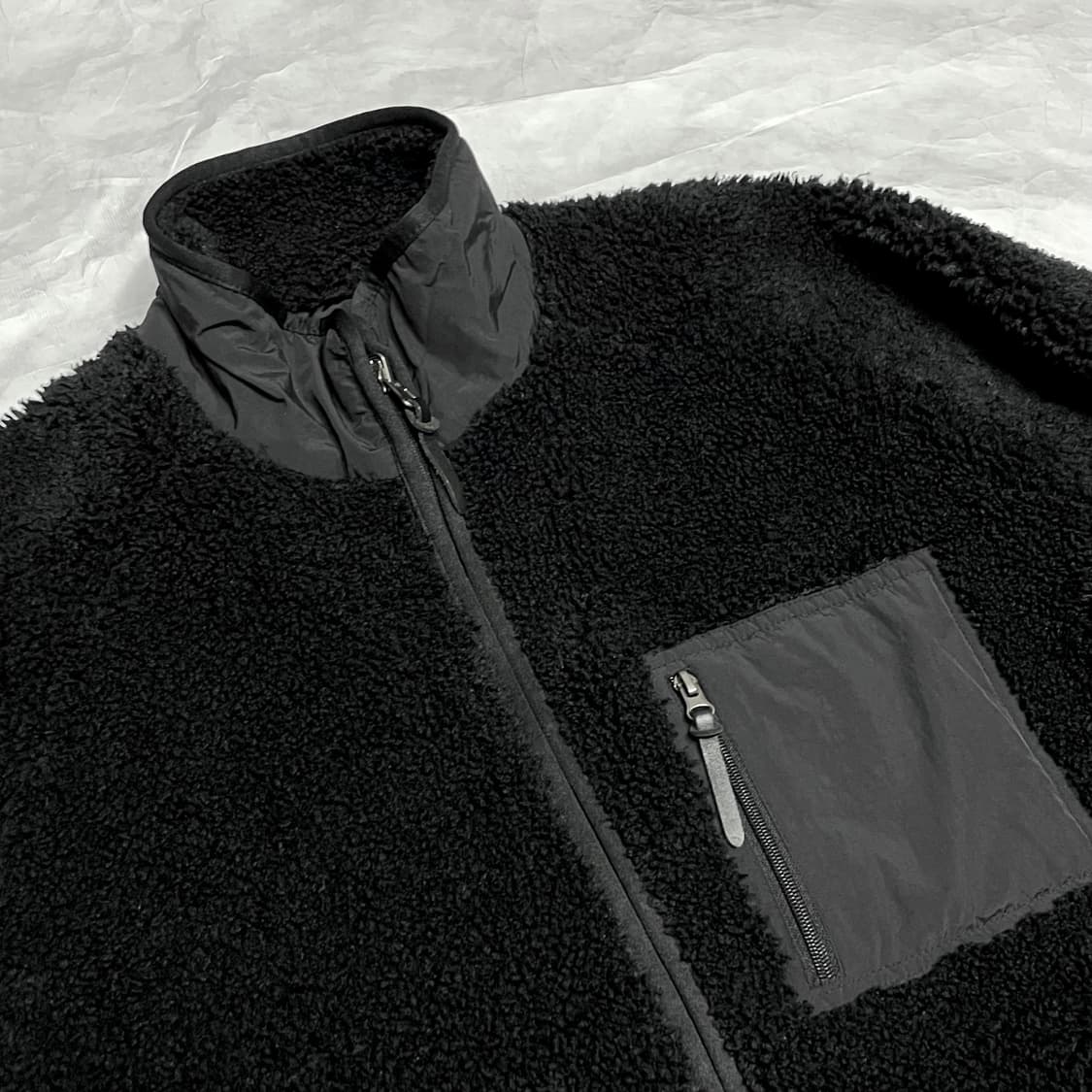 2) 하이드아웃 지킬 앤 하이드 후리스 롱 코트 상품이미지2