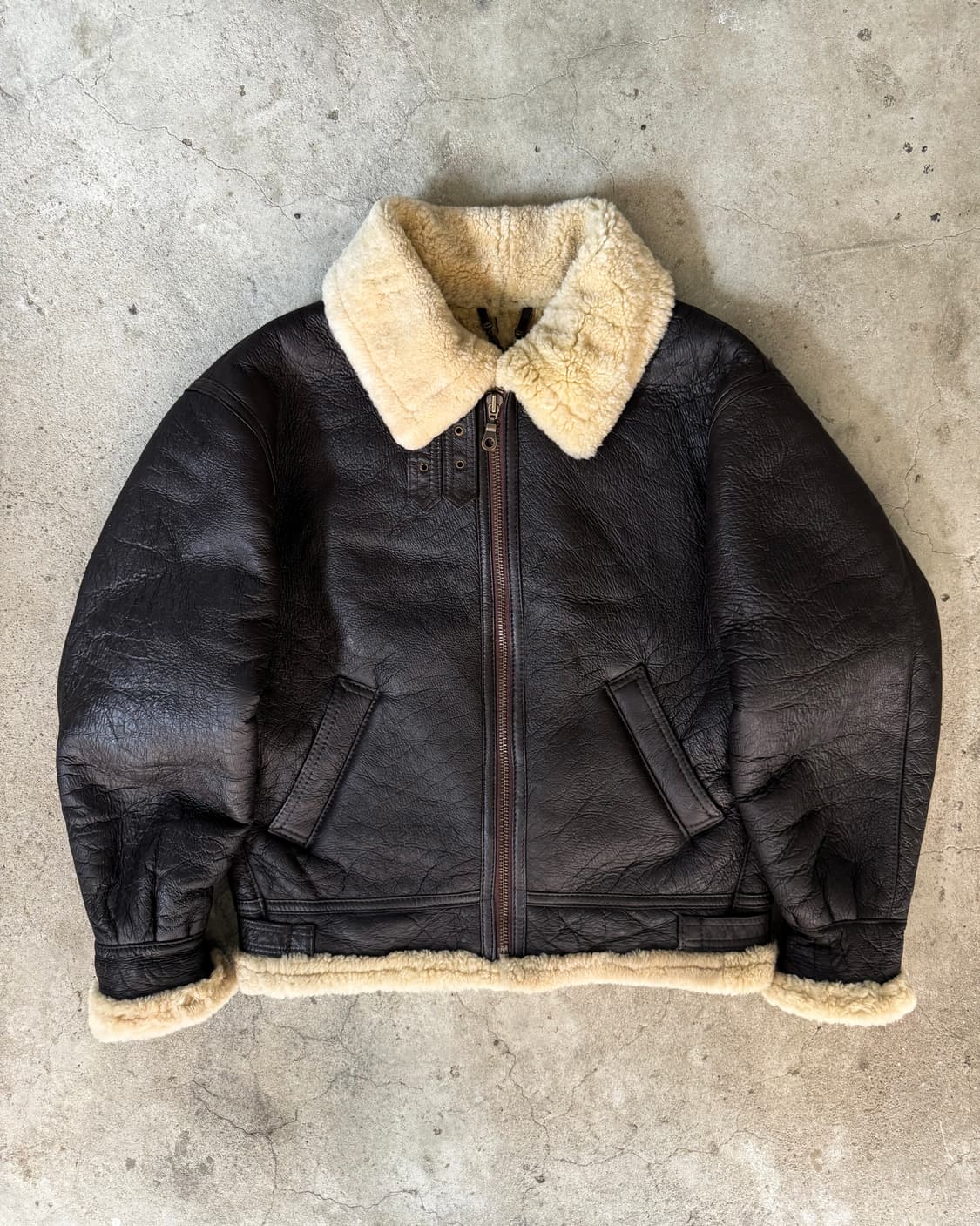 TEODEM LEATHER TYPE B-3 FLIGHT JACKET 상품이미지1