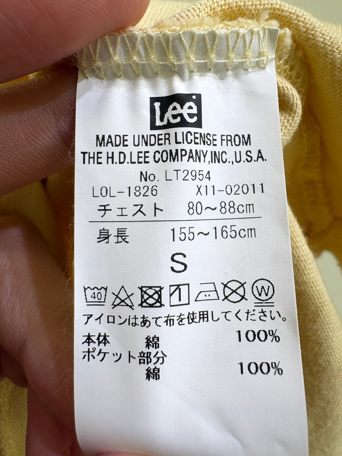LEE 반팔 티셔츠 상품이미지7