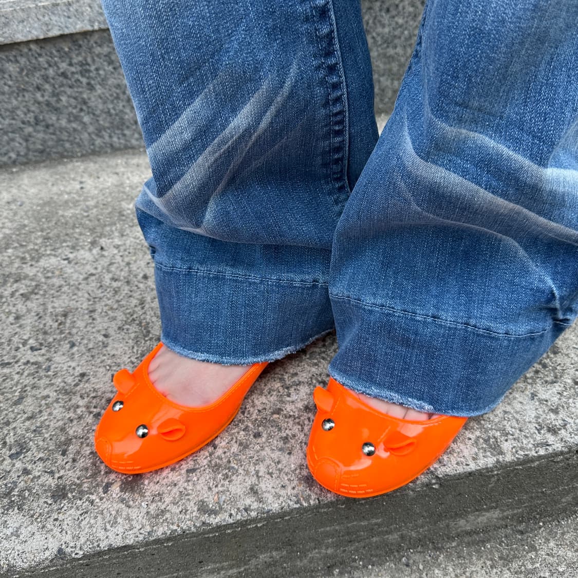 00s 마크 제이콥스 마우스/쥐 발레 젤리 플랫 상품이미지8