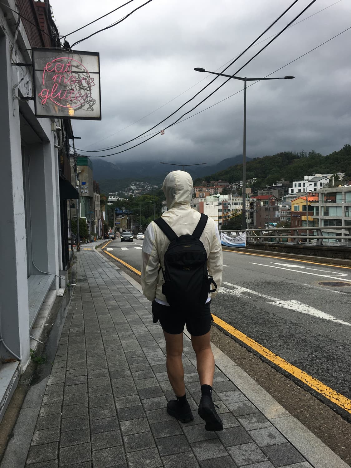 하이킹패트롤 LT 테크니컬 자켓 크림 M사이즈 상품이미지9
