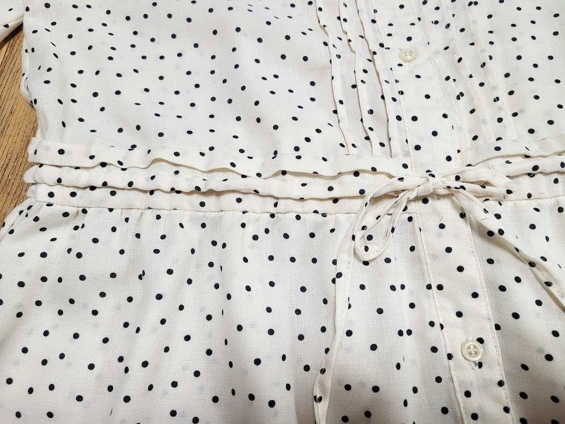 그로브(grove) 소매롤업 도트블라우스 55-66 상품이미지5