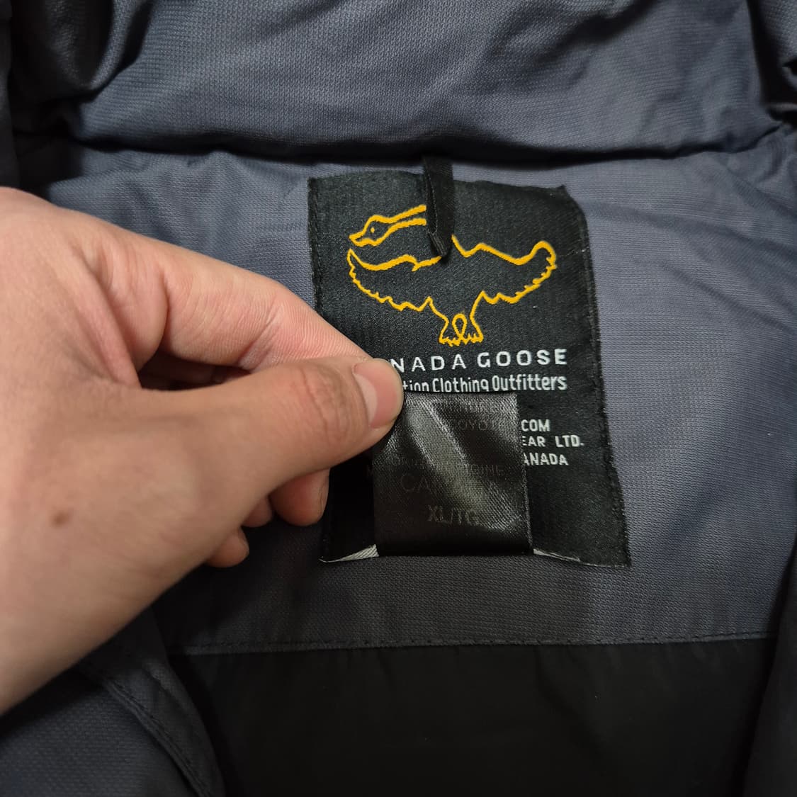 캐나다구스 남성 덕다운 퍼후드 롱패딩 점퍼 XL(105) 상품이미지8