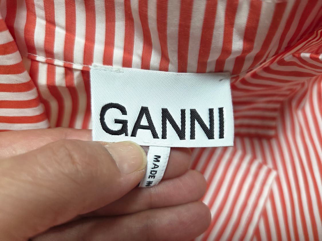 가니(GANNI) 스트라이프 코튼원피스 프리사이즈 상품이미지9