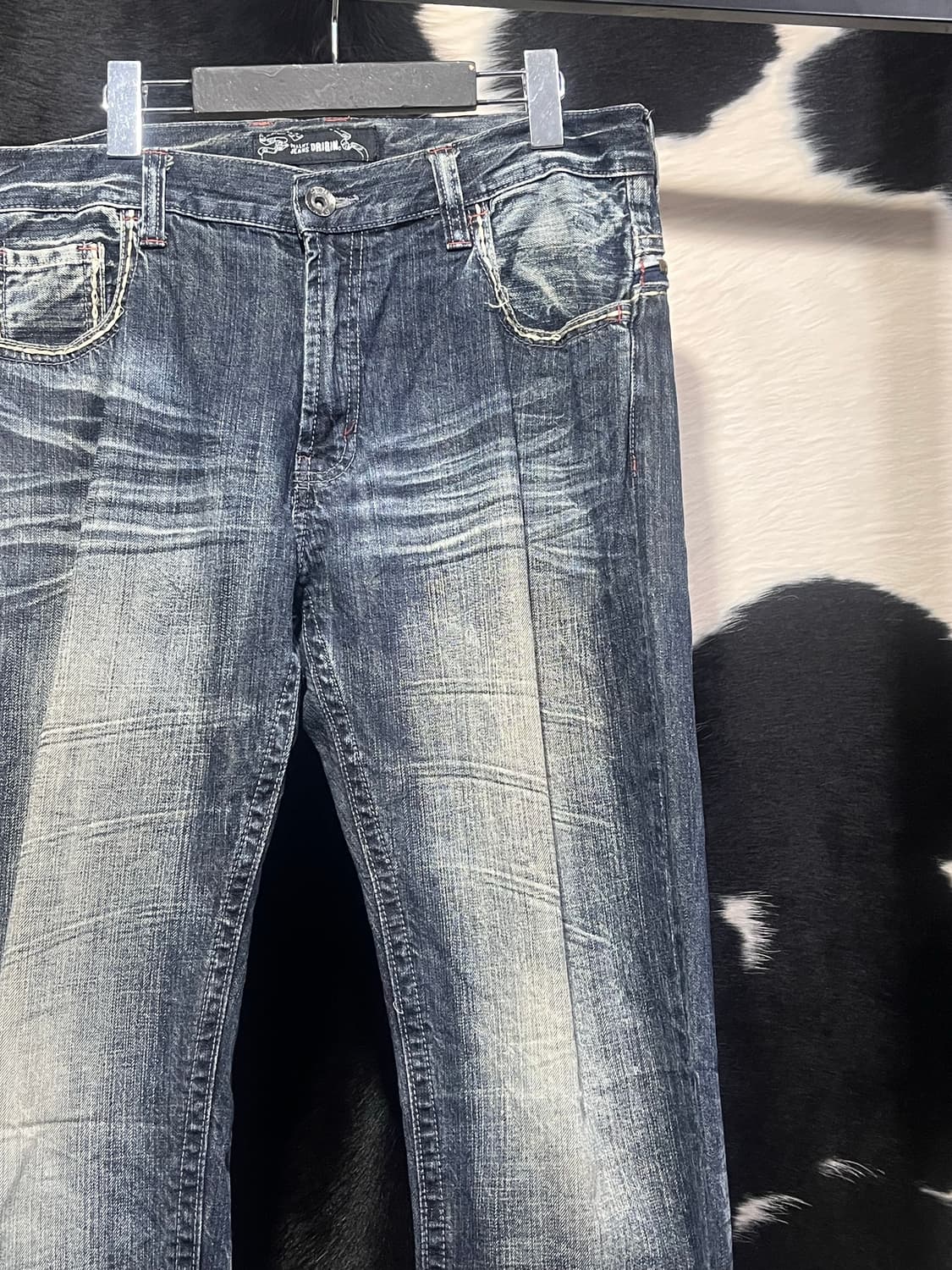 지퍼 디테일 데님팬츠 상품이미지5