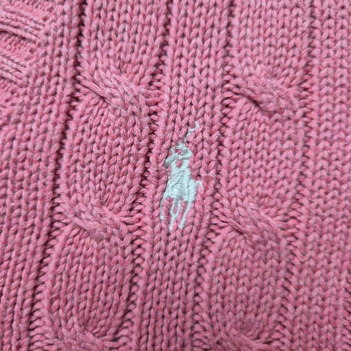 [M] 폴로 랄프로렌 v넥 케이블 니트 상품이미지8