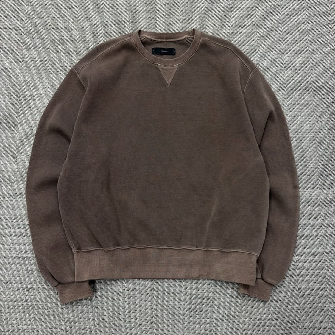 일꼬르소 워시드 맨투맨 v2896 상품이미지1