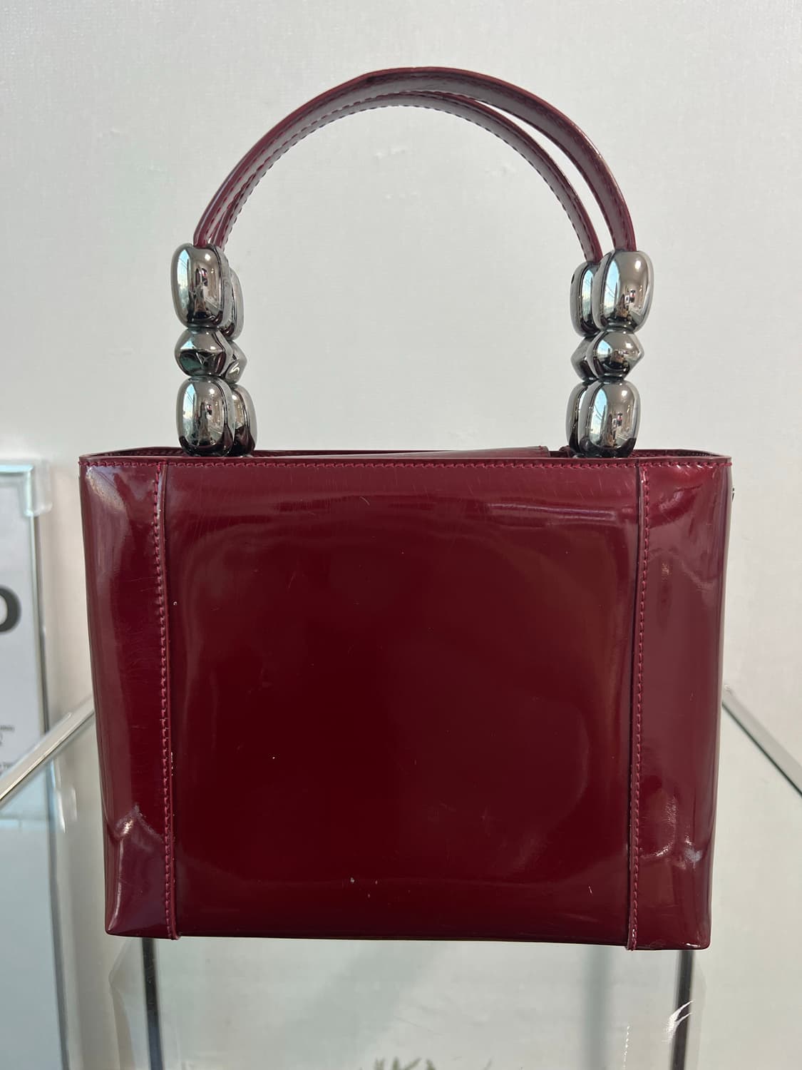 크리스찬 디올 말리스 미니 레더 토트백 상품이미지4