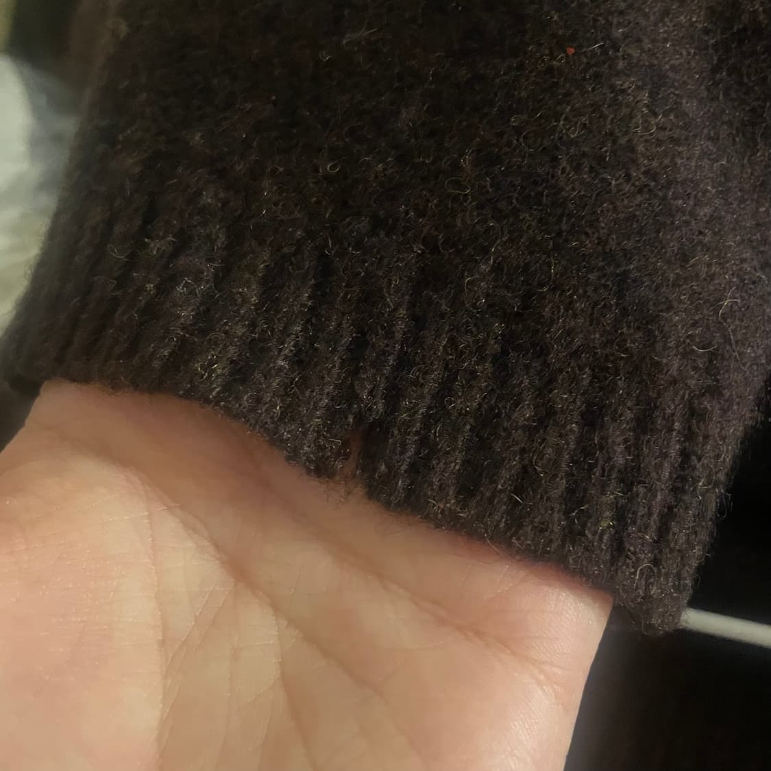 Lemaire 르메르 다크브라운 가디건 m 상품이미지5