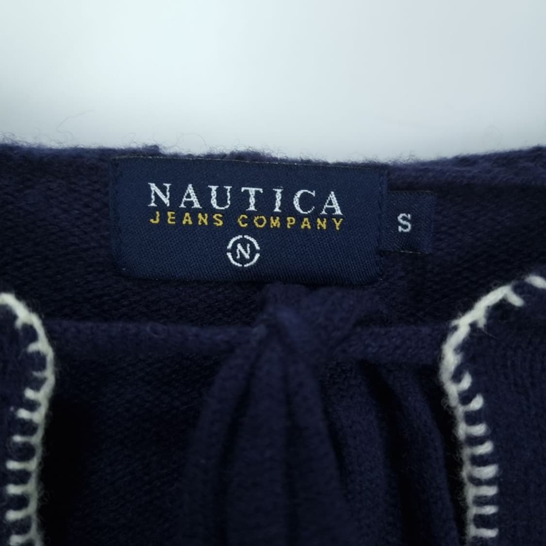 [노티카] 빈티지 패치 후드 니트 M18329 상품이미지6