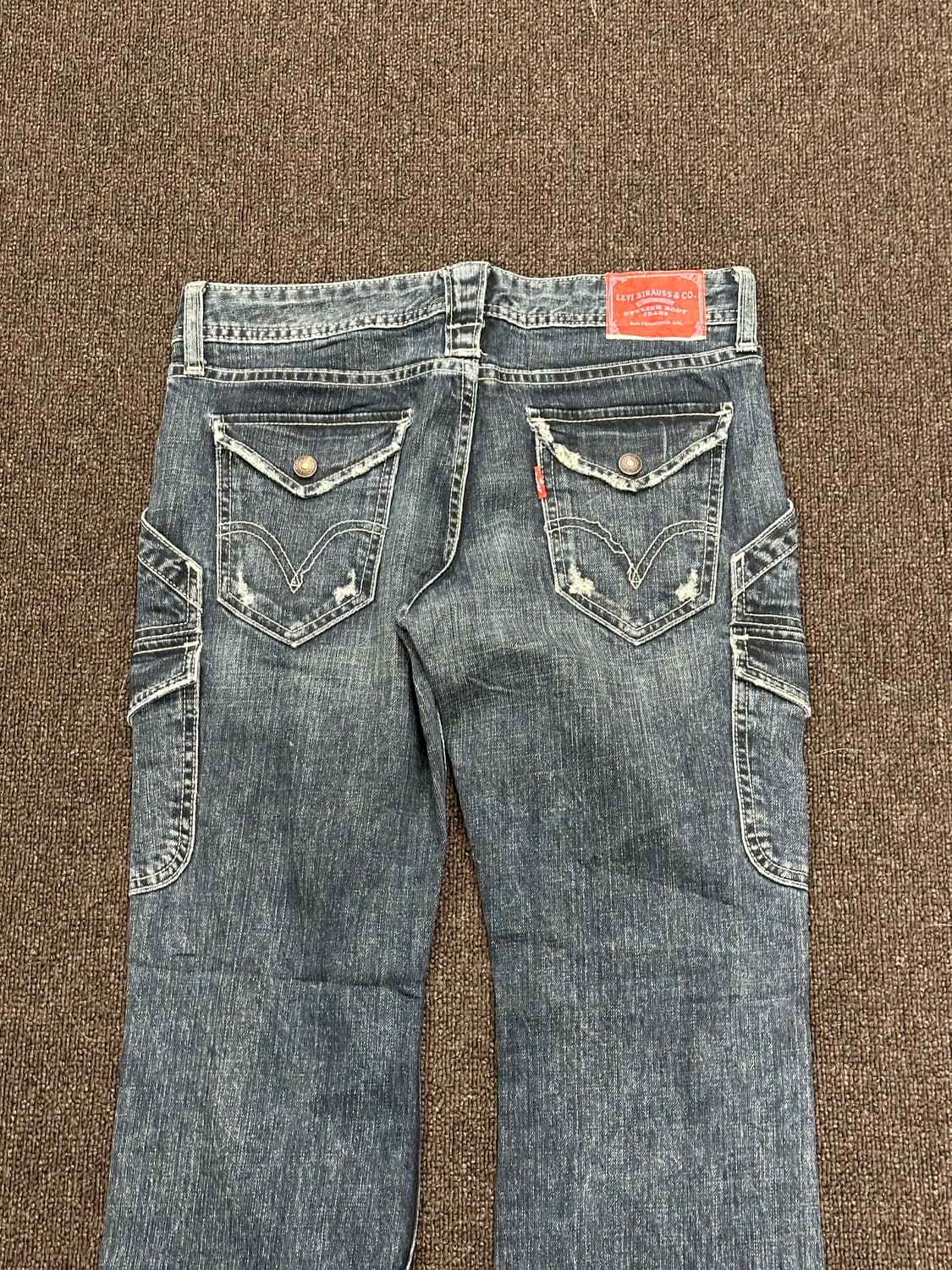 28)리바이스 빈티지 여성 y2k 카고 데님팬츠 상품이미지2