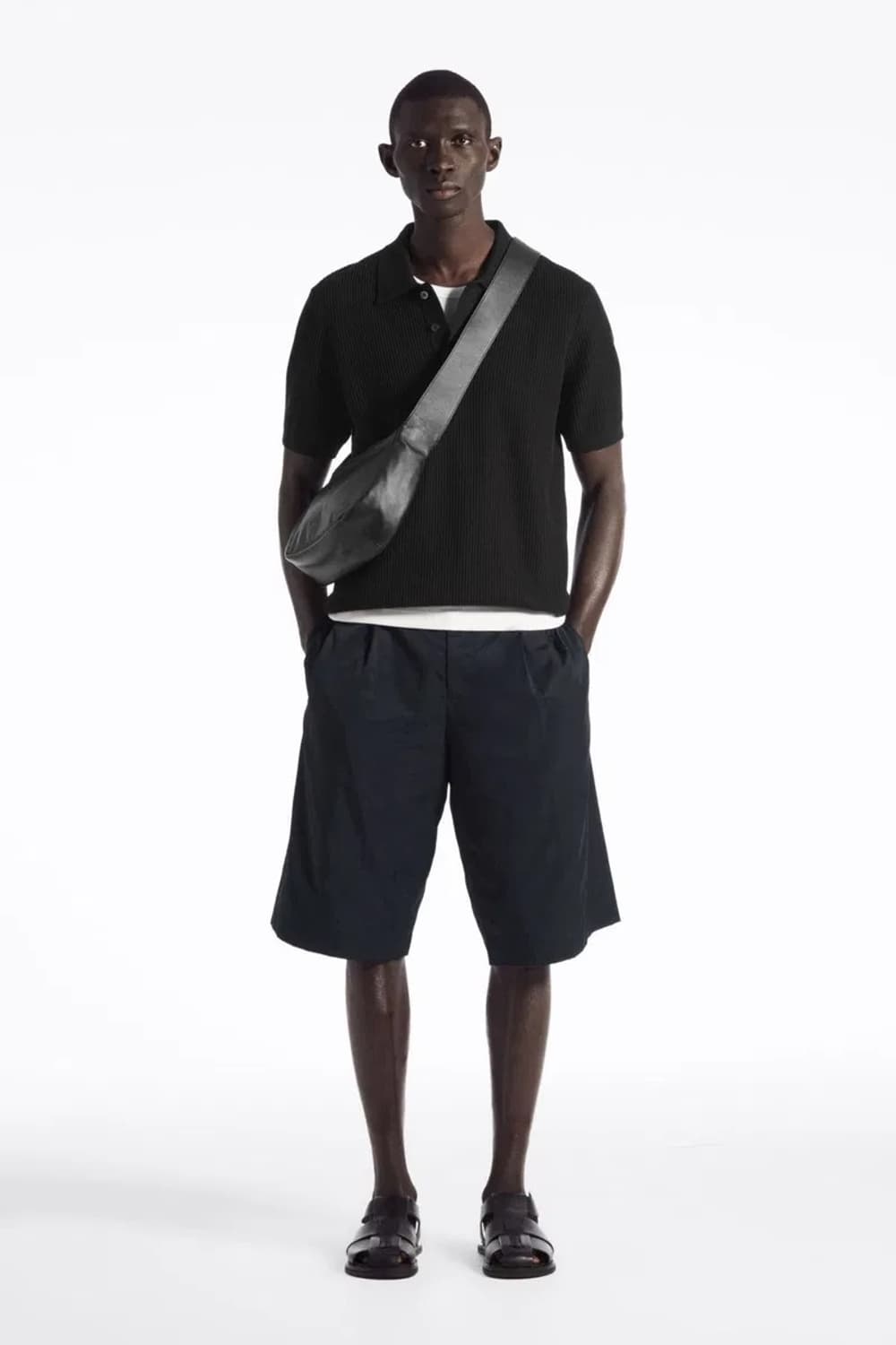 [48] COS 코스 버뮤다 팬츠 DARK NAVY 상품이미지2