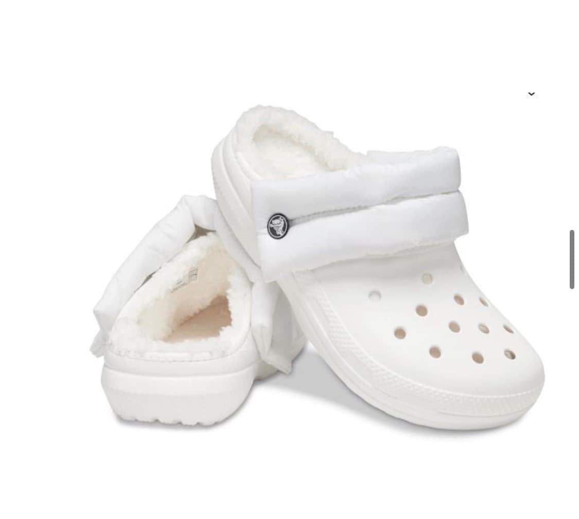 크록스 패디드 퍼 클로그 새상품 상품이미지2