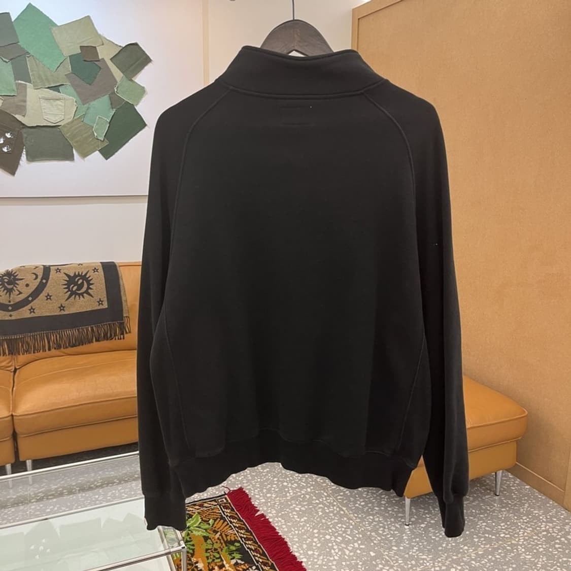 디스이즈네버댓 오버핏 약기모 반집업 스웻셔츠 맨투맨 100 C05735 상품이미지4