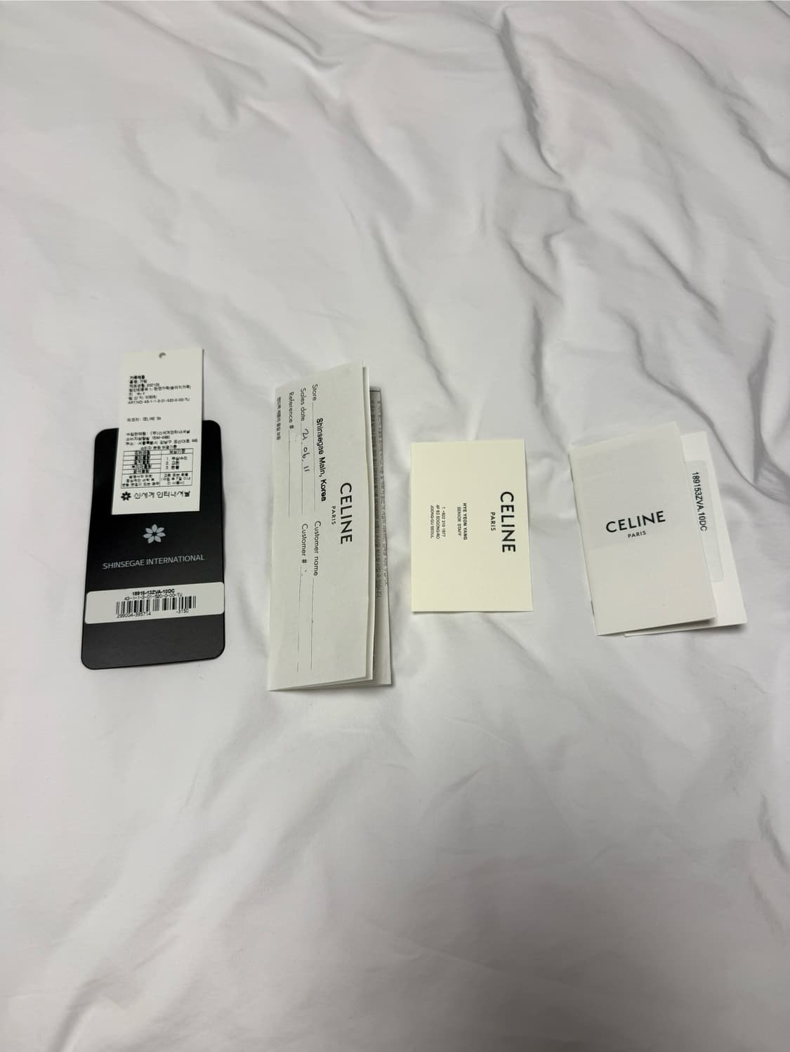 셀린느 벨트백 마이크로 그레이 (보증서, 더스트백 보유) 상품이미지9