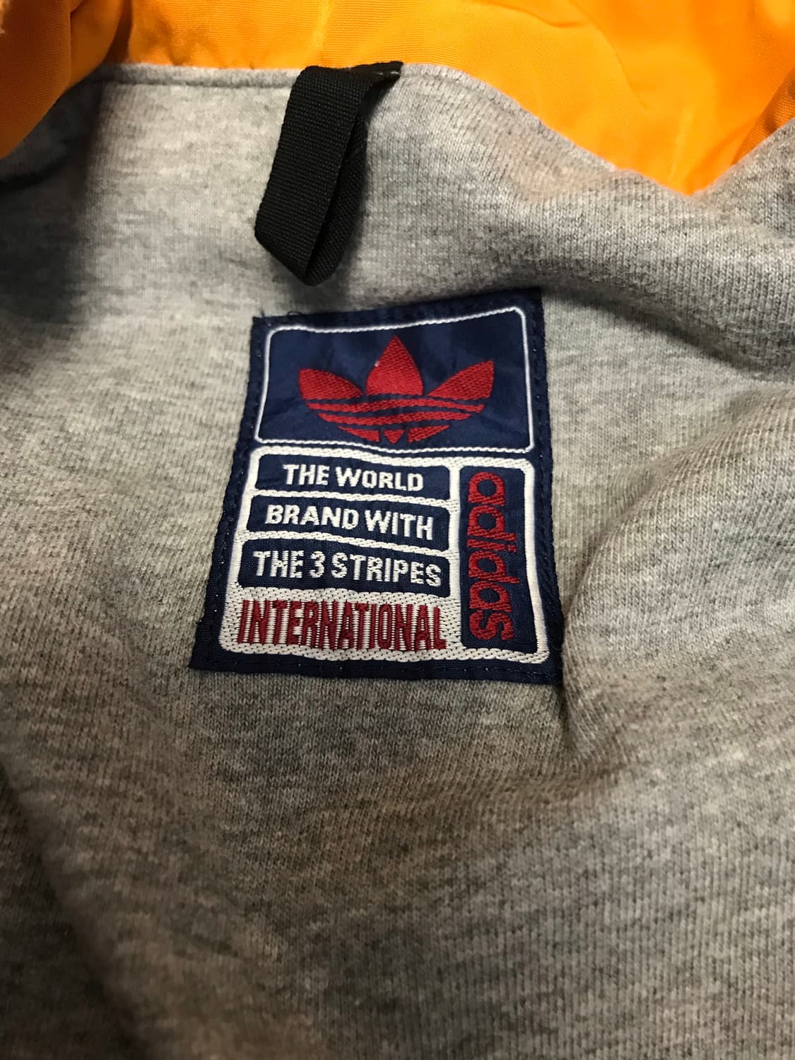 90년대 아디다스 일본판 누빔 아노락 상품이미지7