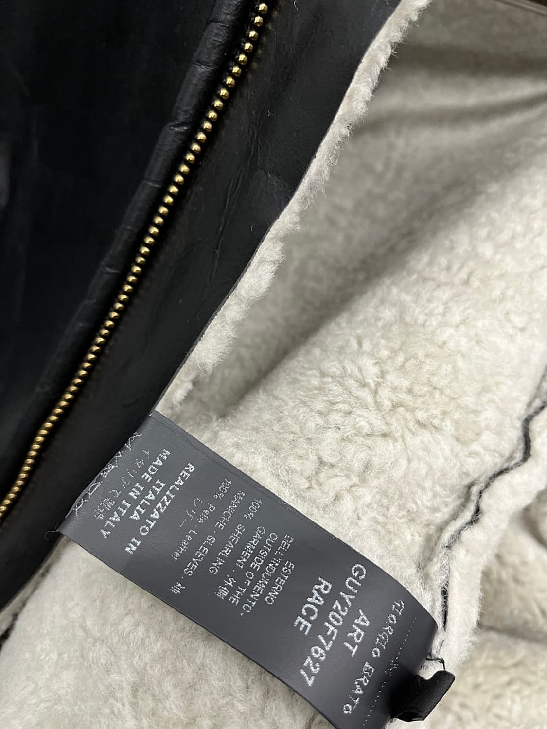 95) 조르지오브라토 무스탕 자켓  상품이미지8