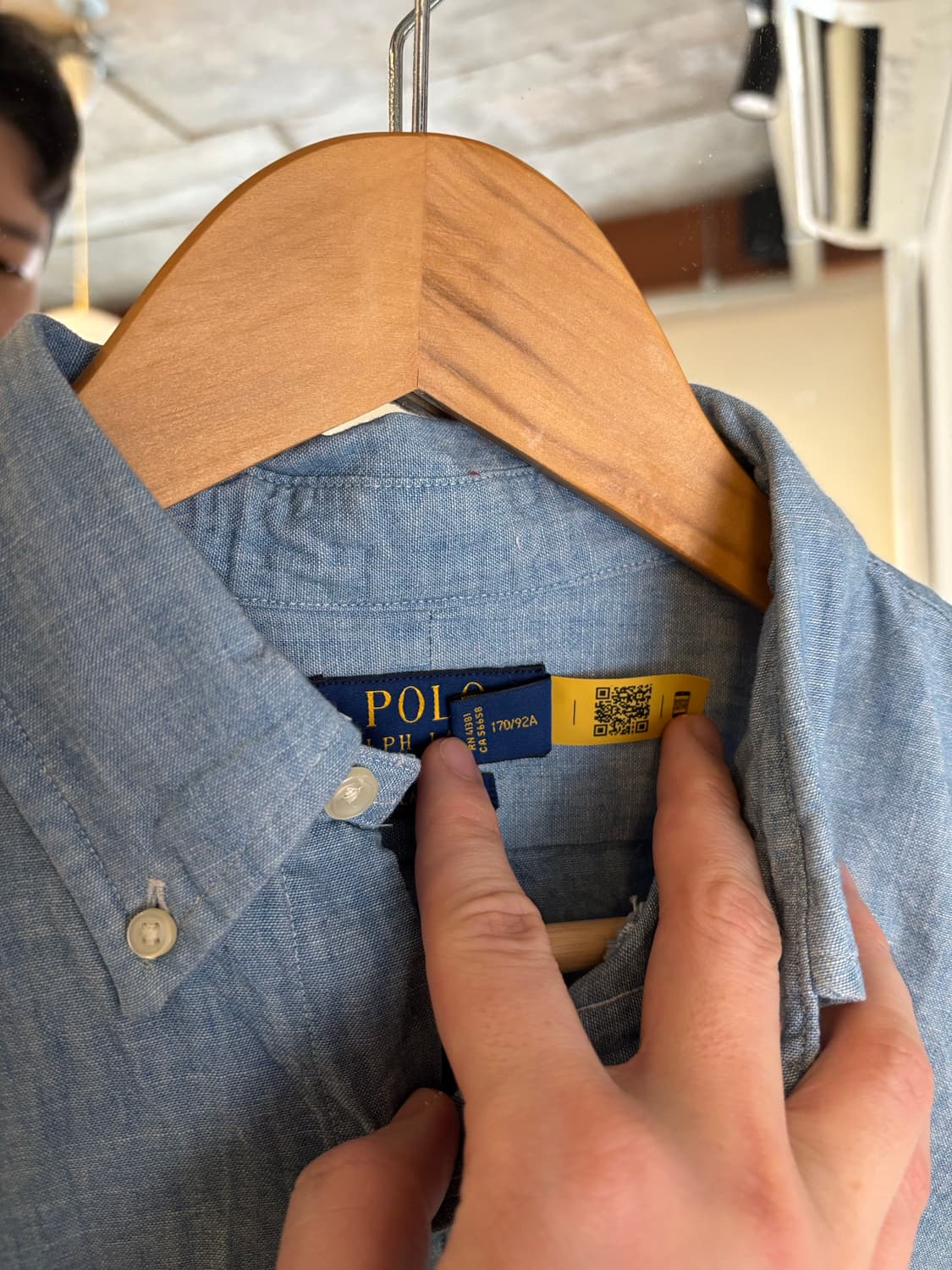 폴로 랄프로렌 샴브레이셔츠 상품이미지4