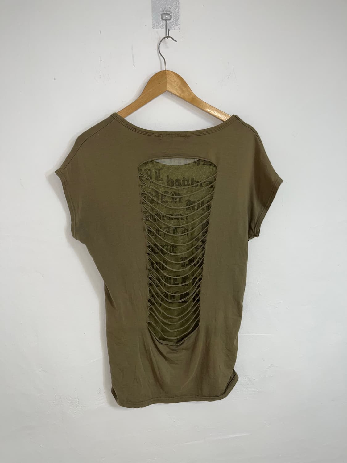 00‘s 디바 프린팅 백 그런지 티셔츠 상품이미지7