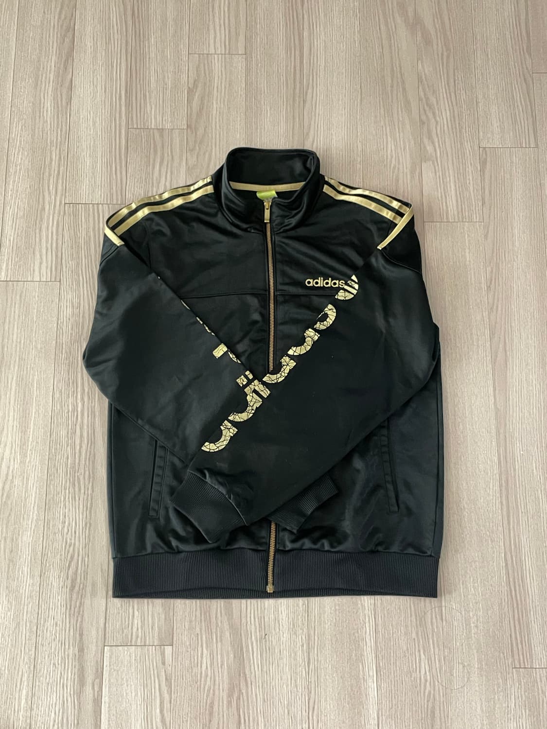 아디다스 글리터 프린팅 집업 상품이미지2