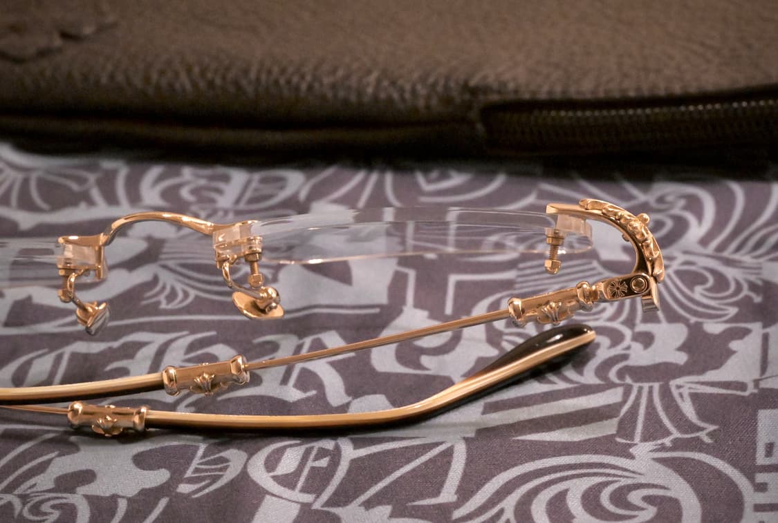 제니 크롬하츠 필스3 금테+토카이NRC렌즈(리사·태양 착용) 상품이미지9