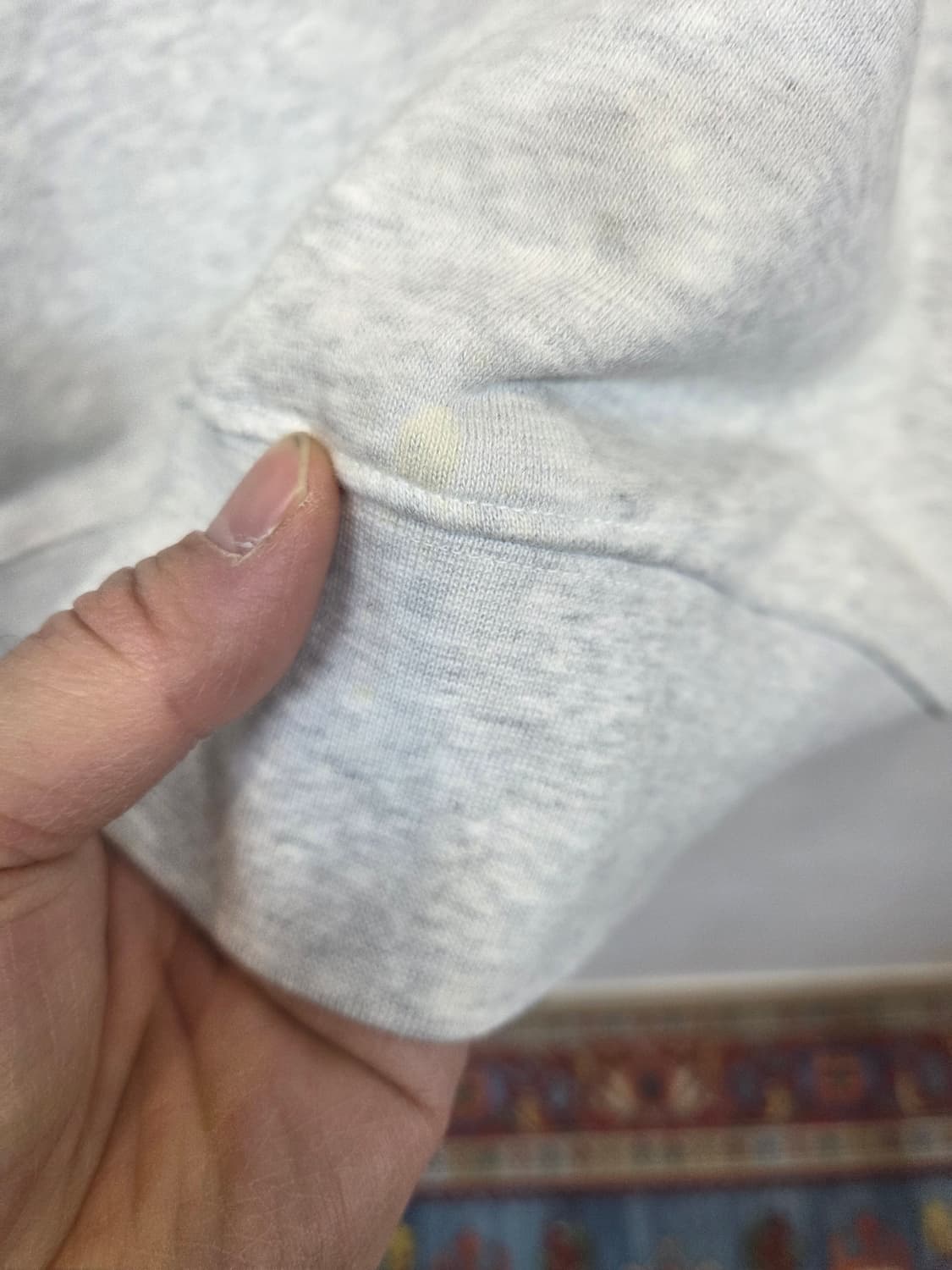 마리떼프랑소와저버 클래식로고 래글런 맨투맨 xl 상품이미지9