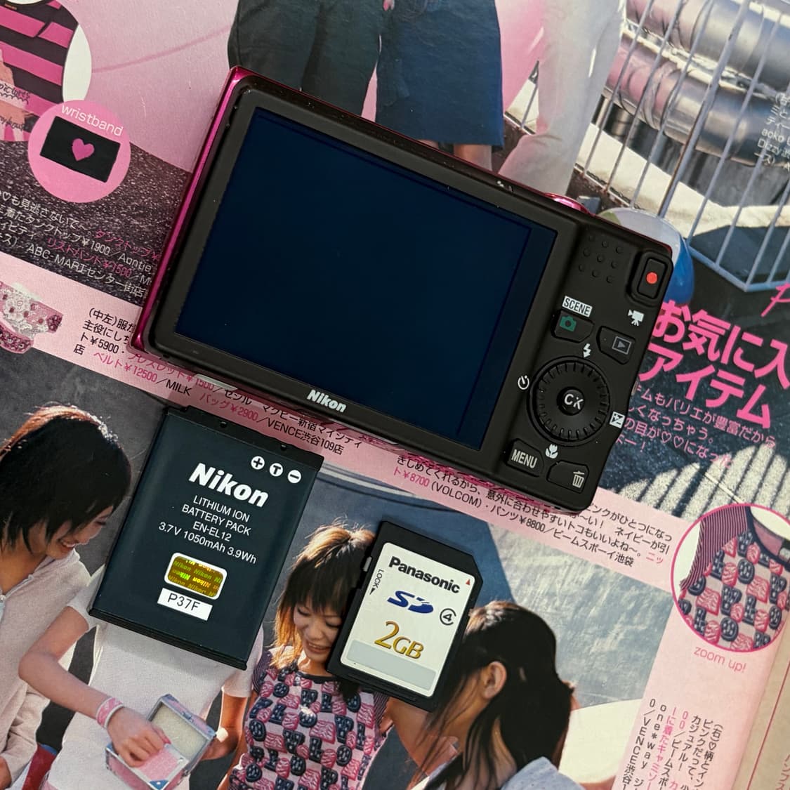 작례⭕️니콘 쿨픽스 Nikon CoolPix S6200 핫핑크 빈티지디카 상품이미지5