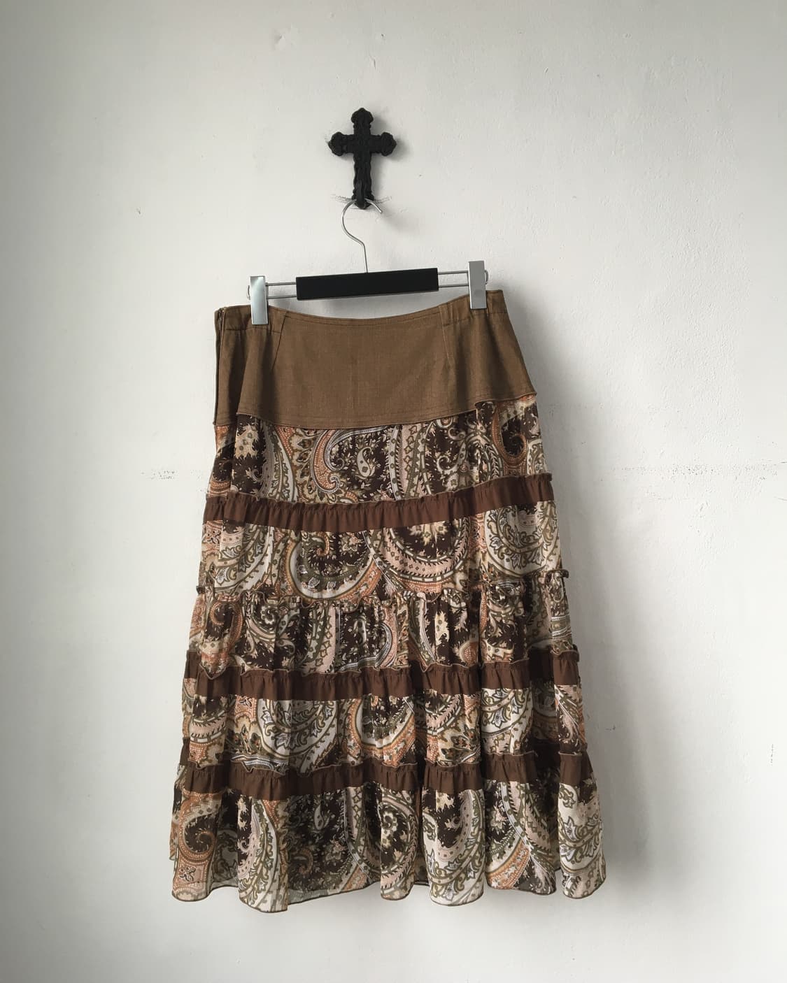 ethnic patch layer skirt 상품이미지2