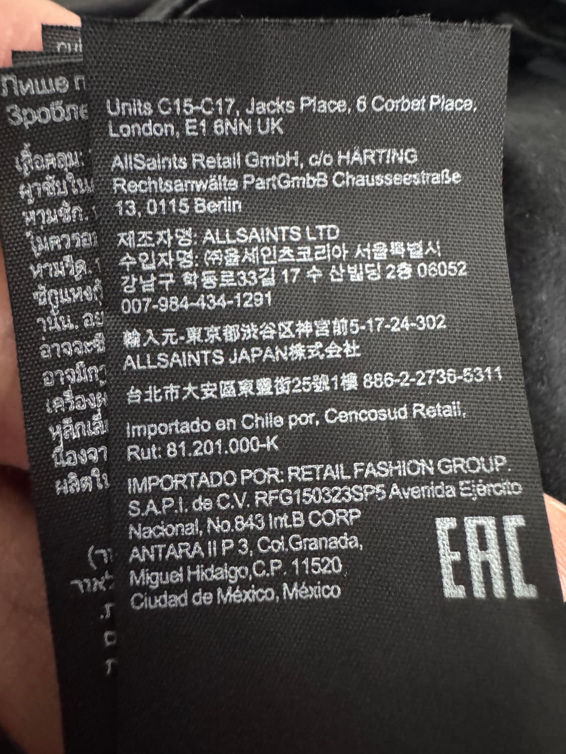 정품!! 여성 올세인츠 락시크 리얼 새끼 양가죽 레더 숏팬츠 상품이미지5
