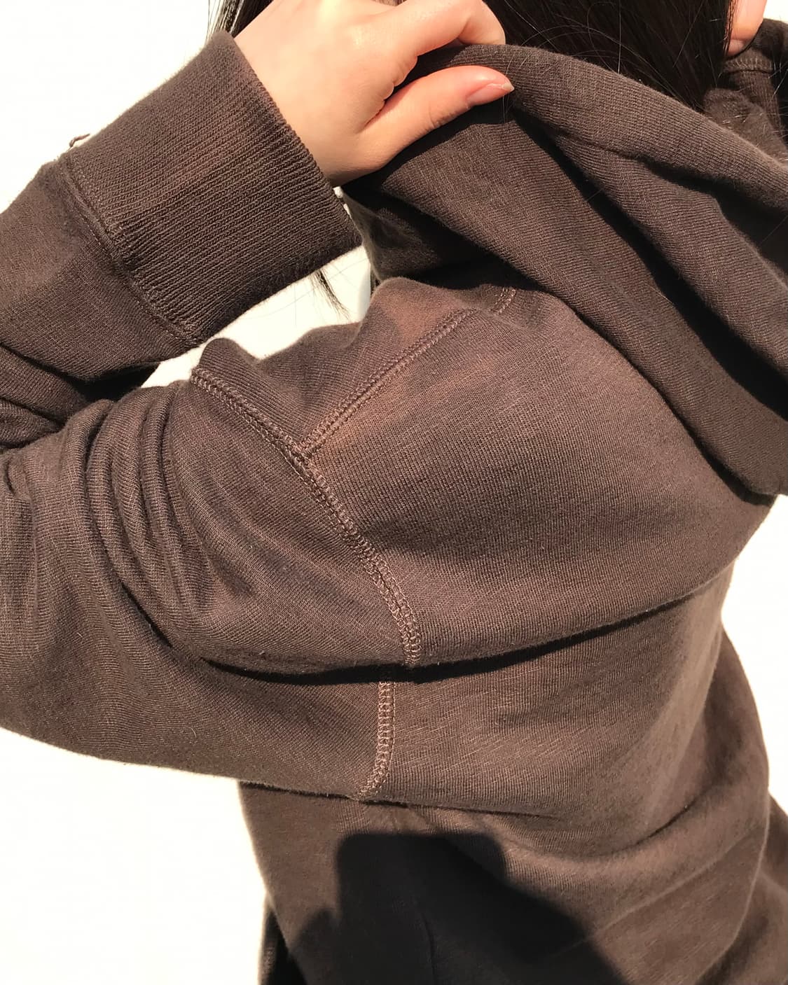 GAP 브라운 후드집업 상품이미지5