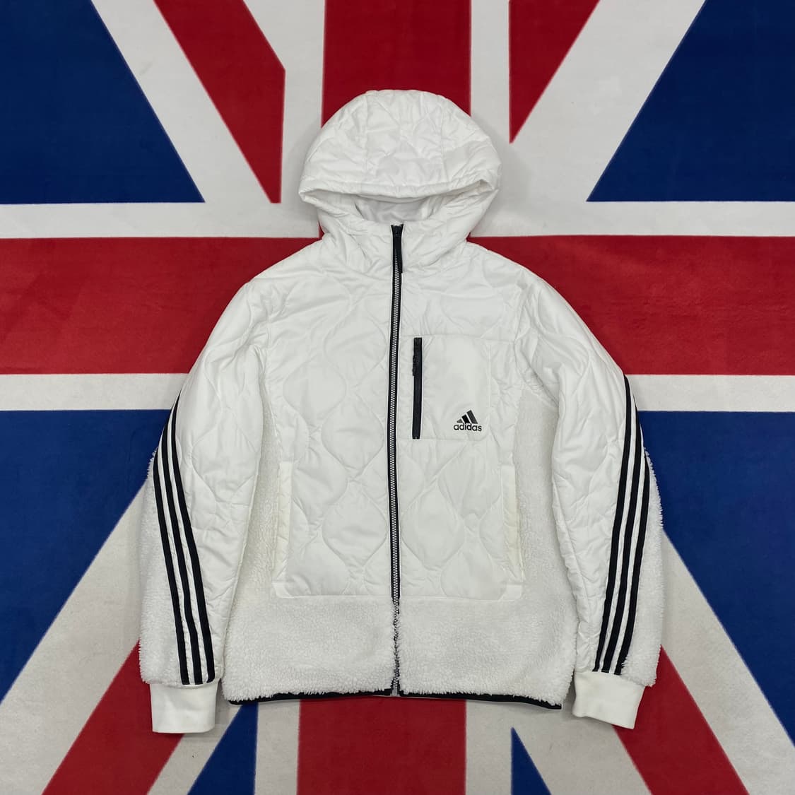 아디다스 플리스 경량퀼팅자켓 M  상품이미지1