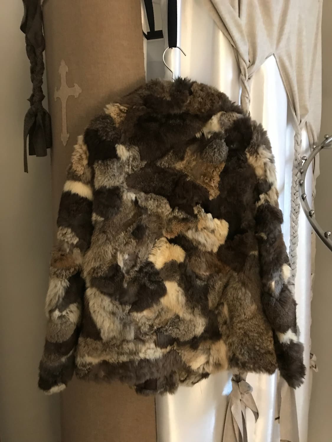 vintage mix fur jacket 상품이미지5