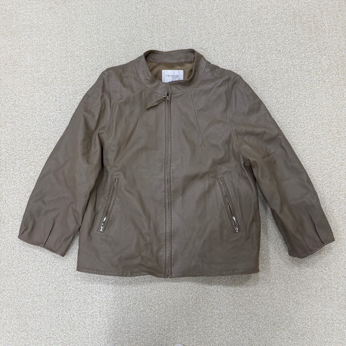 66 미센스 레더 블레이저 자켓 0209T 상품이미지1