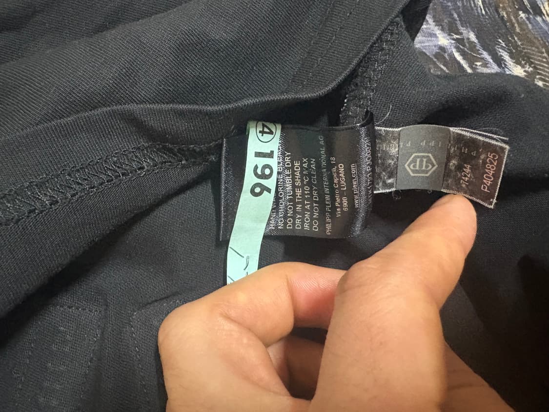 필립플레인 해골 페인팅 반팔 티셔츠 상품이미지6