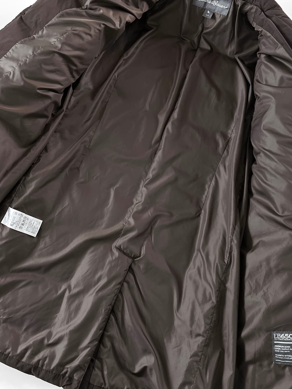 에디바우어 EB650 프리미엄 다운 퀼티드 카 코트 상품이미지8
