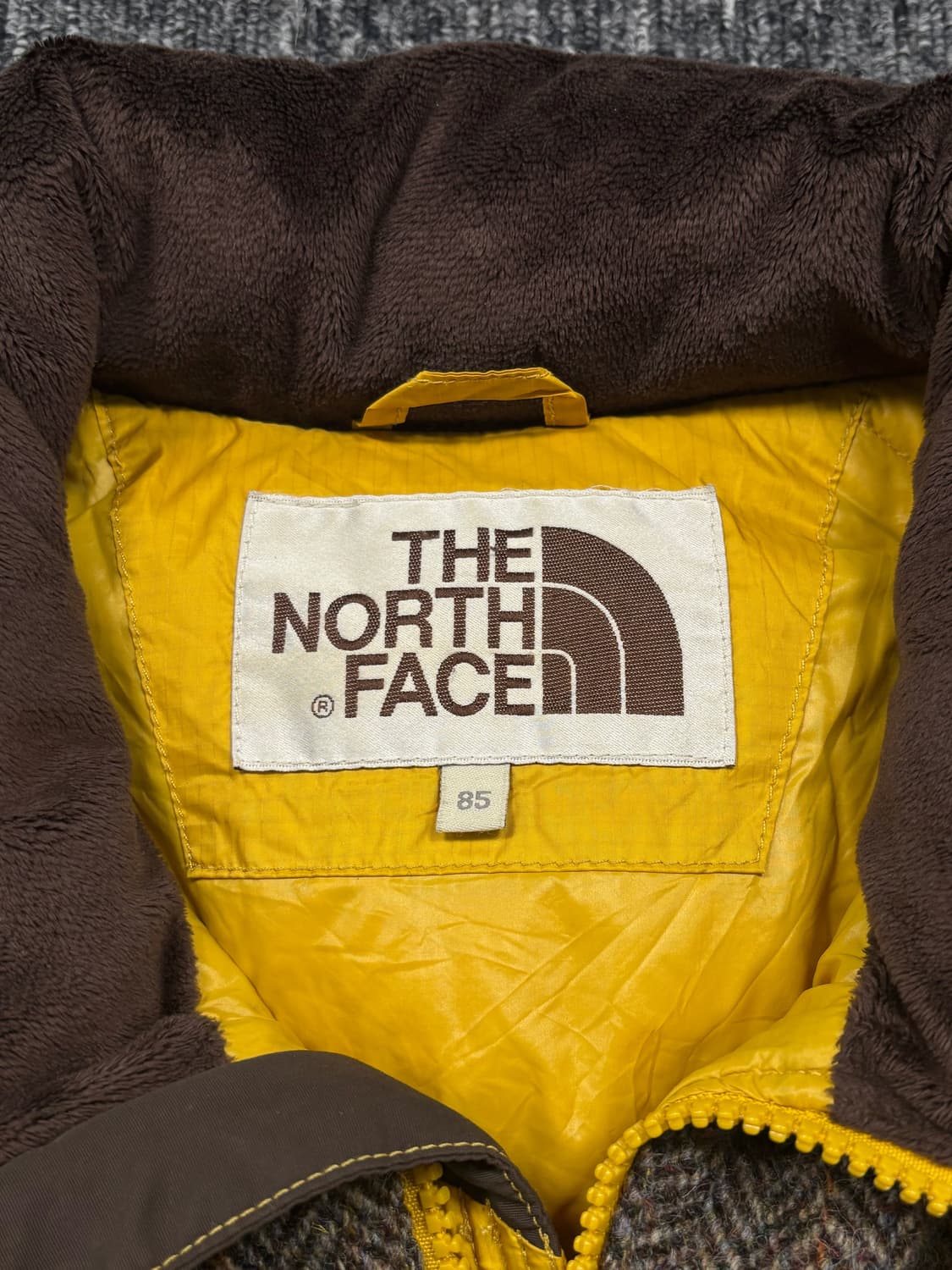 노스페이스 해리스 트위드 눕시 패딩 자켓 상품이미지8