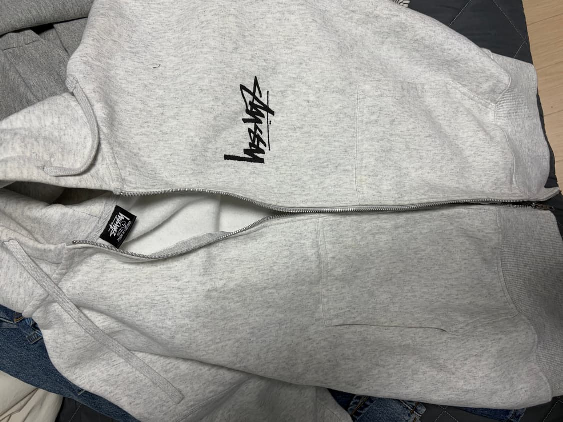 [L] 스투시 플립 후드 애쉬 헤더 상품이미지4