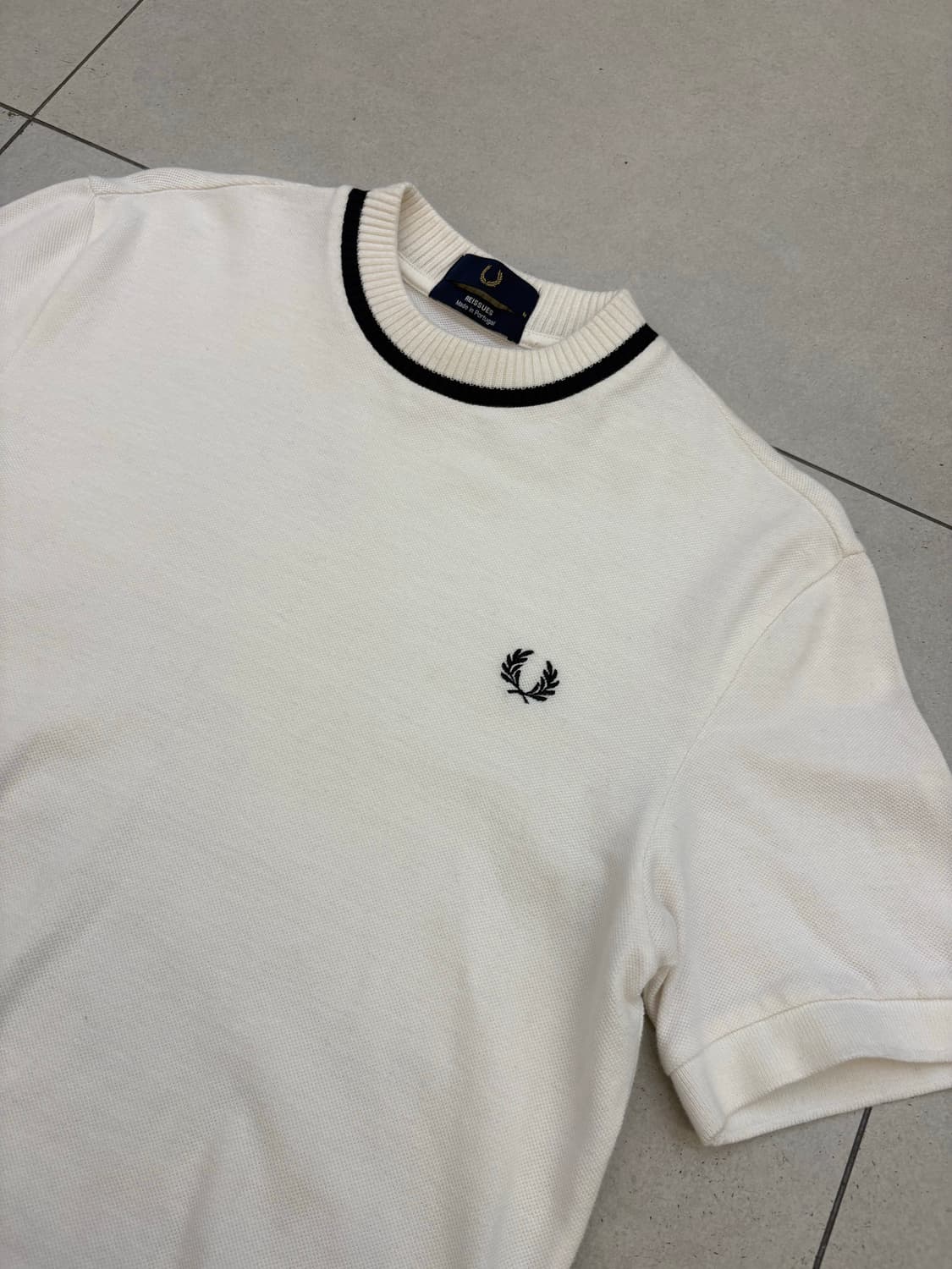 프레드페리 반팔 니트  상품이미지4