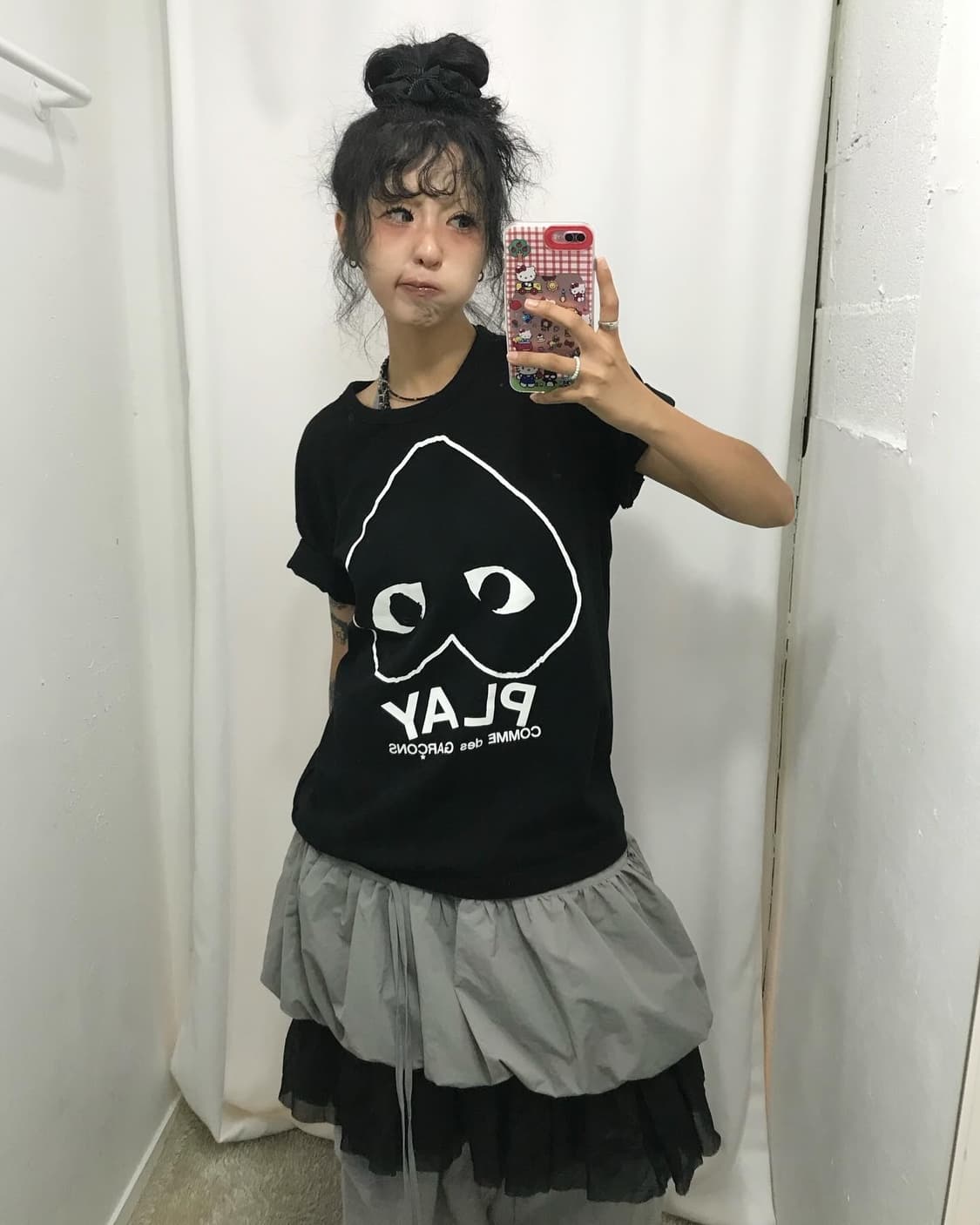 Comme Des Garcons Printing T-shirt 상품이미지2
