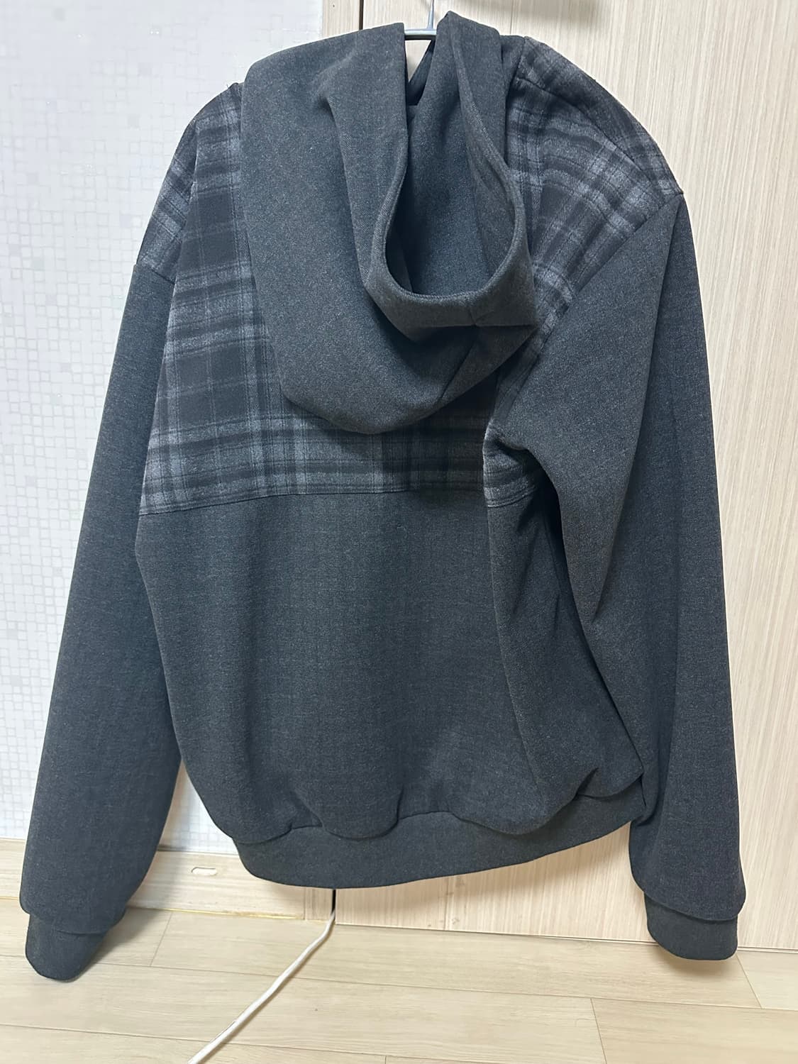 사로스 체크자켓 상품이미지3