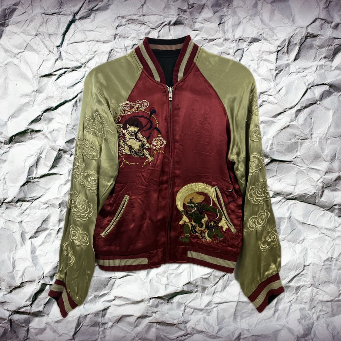 풍신뇌신 리버시블 스카잔 상품이미지2